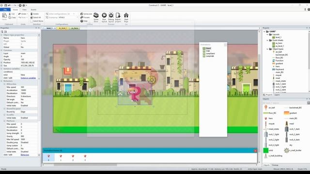 Constructor // 3 УРОК курса по созданию 2.5-D Beat'em Up аркады!