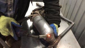 Lexus RX350 2008г - удаление катализаторов с заменой на пламегасители AWG. Удалить катализатор Киев