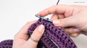 МОДНАЯ СУМКА КРЮЧКОМ |  вязаная сумка из шнура| crochet bag | Fashionable bag