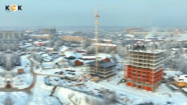 Строительство нового микрорайона на набережной Уводи