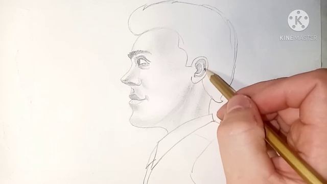 Как рисовать парня простым карандашом|# how to draw a guy with a pencil # смотреть онлайн