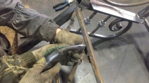 ЛАВОЧКА СВОИМИ РУКАМИ  (холодная ковка)