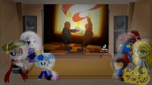 undertale react to tiktoks(mi au y corto)