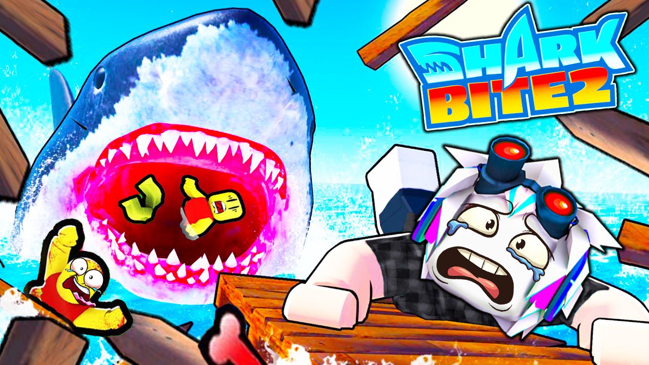Я ПОЙМАЛ САМУЮ БОЛЬШУЮ АКУЛУ В МИРЕ! ROBLOX SharkBite 2