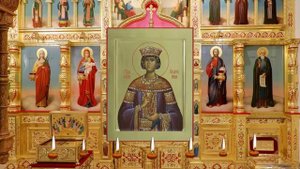 Акафист великомученице Екатерине. Заступница брака, так как она оберегает отношения.