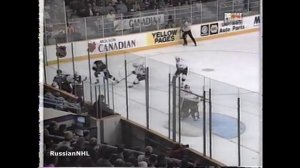 Vitali Yachmenev sets up Tony Granato's goal vs Senators (1995)