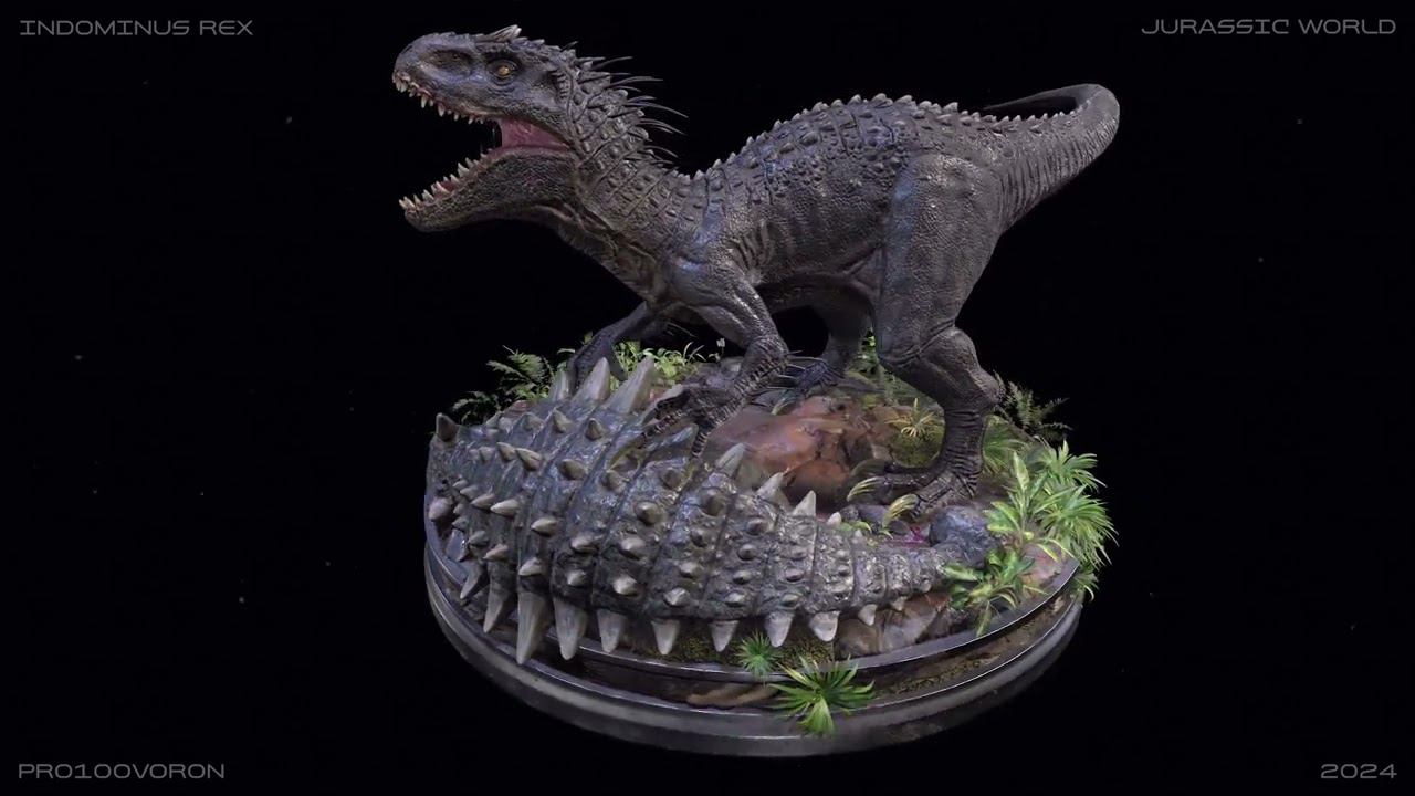 "INDOMINUS REX"  - Presentation