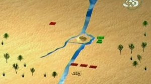 Битва при Кадеше - подробная схема сражения 1274 BC