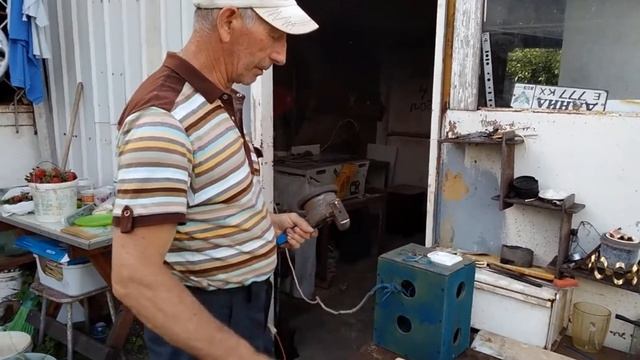 Шлифмашинка из хлама!