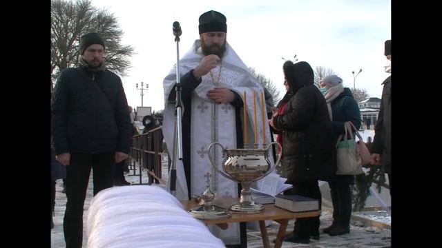 В Крещенский сочельник состоялось Великое освящение вод реки Челбас