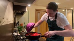 Чахохбили из курицы! Просто! Вкусно! Остро! Быстро!