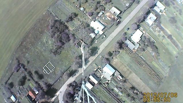 Запуск воздушного змея с камерой на 250 м в высоту (40 минут) смотреть онлайн