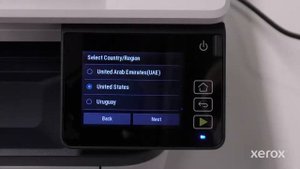 Xerox® B315 Multifunction Printer Power On and Wi-Fi Setup