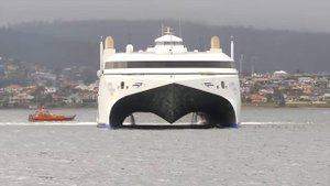 World's Fastest Ship: Incat's Wave Piercing Catamaran