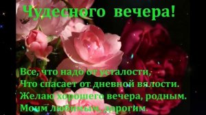 Уютного вечера Алена Винницкая Подари