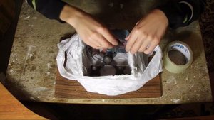 Литье маркерного грузила (2/3): Изготовление формы