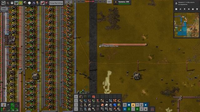 FACTORIO, прохождение 29, моды Space Exploration + Krastorio, настройка производства вулканита