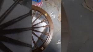 люстра из прялки своими руками