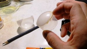 Самодельный рассеиватель на фонарик с линзой. Фигня это всё.