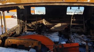 восстановили кабину после пожара