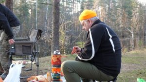 Сплав по р. Нерская. Маршрут оз. Нерская  - д. Хотеичи (г. Куровское, 23.04.2022)