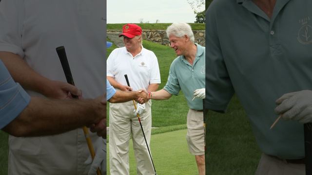 Donald Trump built golf course for Bill Clinton