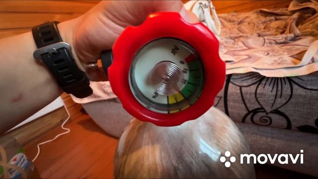 Качаю баллон для pcp пневматики китайским компрессором высокого давления Tuxing TXEDM041 смотреть онлайн