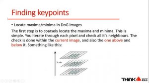 SIFT algorithm