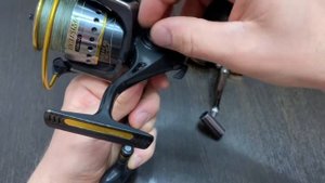Замена ручки на катушке Ryobi Ecusima!