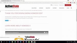 Komodo Edit   Cara Download,Install Dan Fungsinya