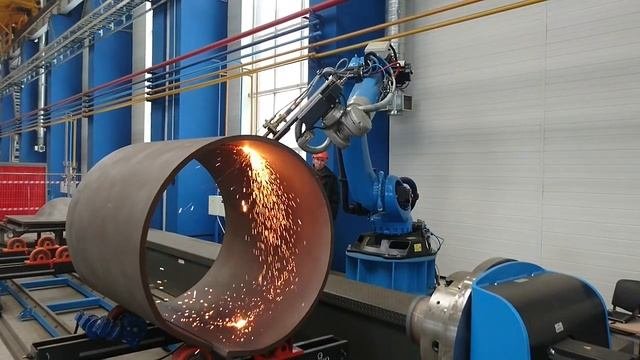 Роботизированная резка обечайки