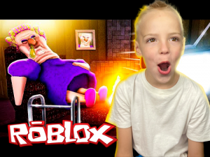 БАБКА ГРЕННИ В РОБЛОКС. ROBLOX ESCAPE GRUMPY GRANNY'S HOUSE