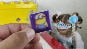 Миньоны в Растишка! Коллекция наклеек Миньонов Грювитация!