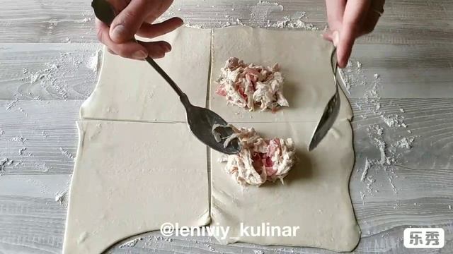 Минипироги! Готовим из слоеного теста! Начинка огонь! смотреть онлайн