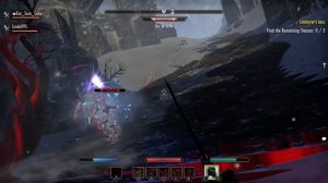 The Elder Scrolls Online - Ice Wraith Fight Lagged Out