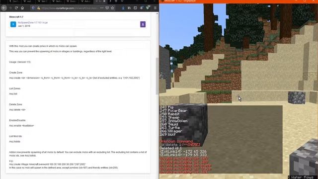 (REDO) No Spawn Zone 1.7.10, 1.12.2 & 1.15.2 Forge Redo Mod Overview смотреть онлайн