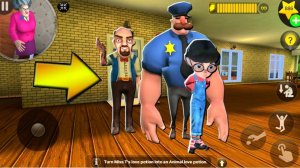 СУМАСШЕДШАЯ УЧИЛКА Мисс Ти и ДЕДУЛЯ Муж - Scary Teacher 3D ПОХОЖАЯ ИГРА на Hello Neighbor