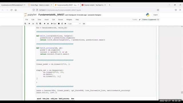 Transfer Learning - CrossEntropy loss, torch.where, and the sigmoid (part 2) смотреть онлайн