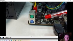 Материнская плата для майнинга Esonic B250 BTC Gladiator не работает vga выход. 1151 V1.