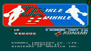 Double Dribble - Двойной Дриблинг - Баскетбол / Денди / Dendy / NES / Famicom / Nintendo