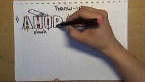 Делаем свой граффити шрифт - Урок 1