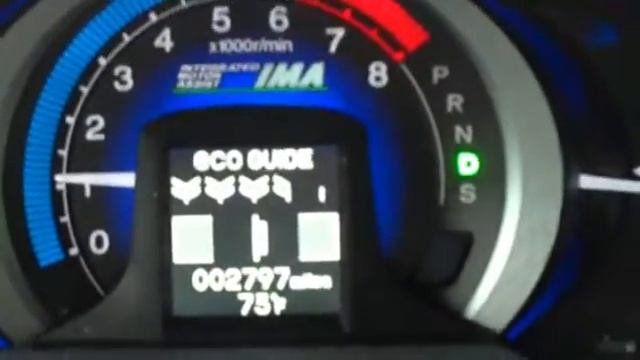 2010 Honda Insight Eco Assist Feedback смотреть онлайн