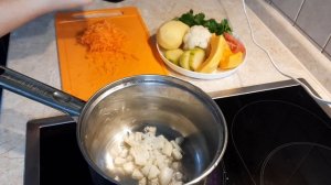 Как я замораживаю тыкву//Вкусный суп для детей ?