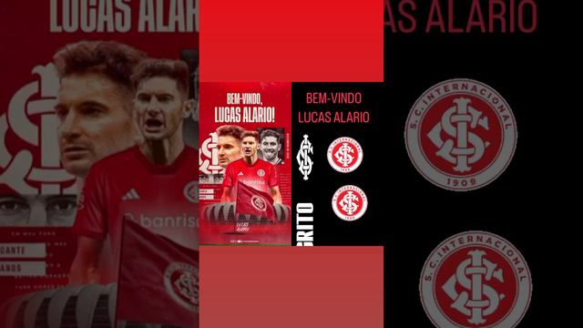 LUCAS ALARIO É DO INTER #colorado #internacional #futebol