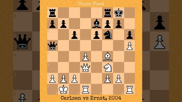 Magnus Carlsen vs Sipke Ernst, 2004 #chess #chessgame #checkmate смотреть онлайн
