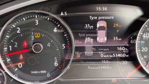 VW Touareg TPMS Warning Light Reset