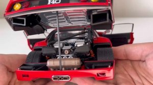 Ferrari F40 1:18 Diecast by Kyosho Models