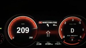 BMW F15 X5M50D 381KM 2016 0-250KM/H Acceleration German Autobahn