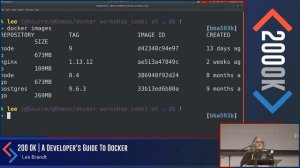 A Developer's Guide to Docker - Lee Brandt: 200 OK 2018