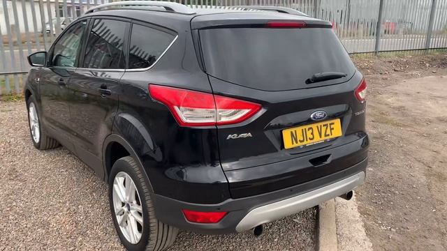 Ford Kuga 2.0 TDCi Titanium X AWD 5dr 2013 64,666 miles Diesel Manual Black 2 owners смотреть онлайн